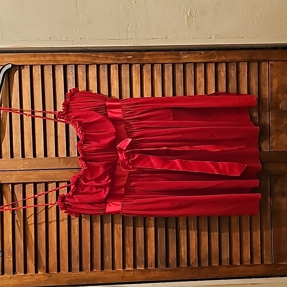 Moda International red lingerie
